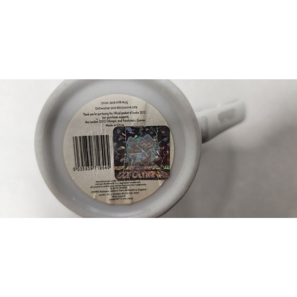 Johnson Brothers Mug London 2012 Olympic Paralympic Official Product Union Jack - Picture 3 of 9